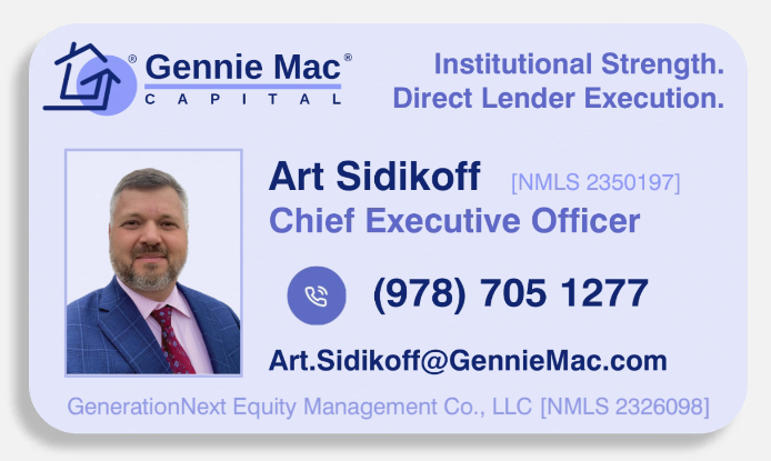 Art Sidikoff business card