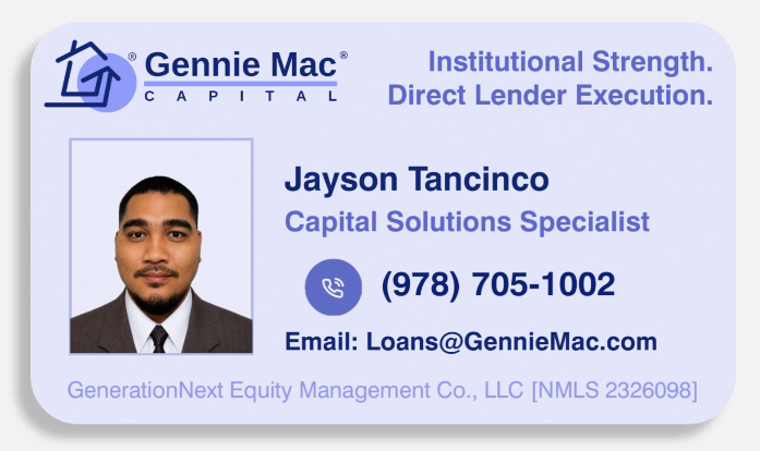 Jayson Tancinco business card