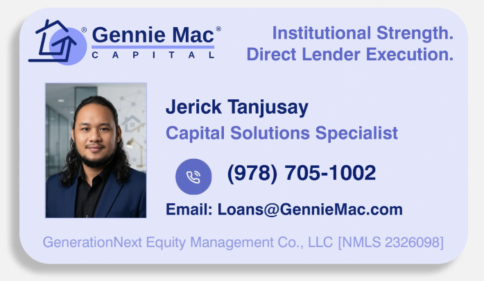 Jerick Tanjusay business card