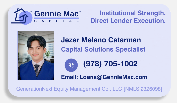Jezer Melano Catarman business card