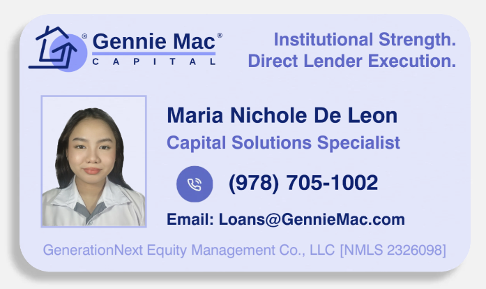 Maria business card