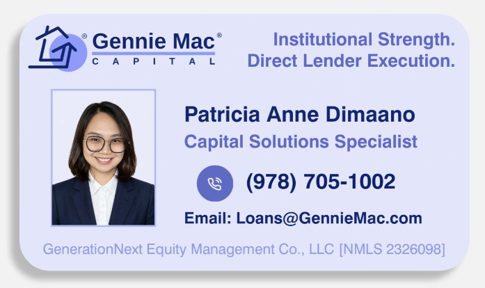 Patricia business card