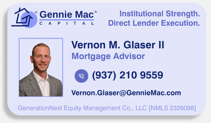 Vernon M. Glaser II business card